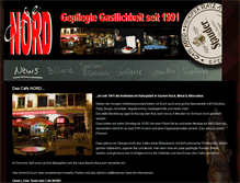 Tablet Screenshot of cafe-nord.com